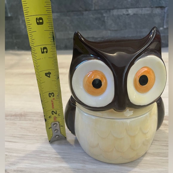 Avon Ceramic Owl Measuring Cup/Lidded Dish - Picture 5 of 6